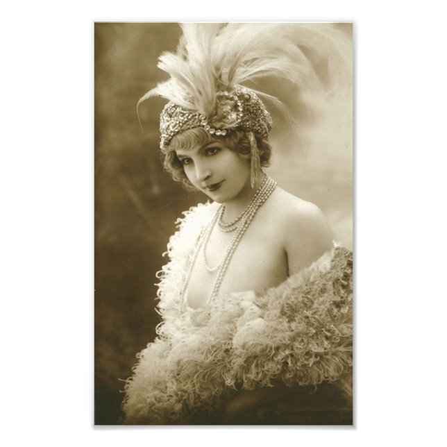 Portrait eines Tänzers Fotodruck (Vorne)