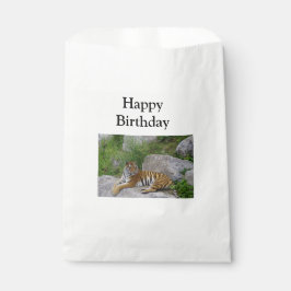 Portrait-Foto eines sibirischen Tigers Geschenktütchen