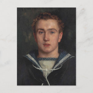 Portrait Frederick Brewer von Tuke Postkarte