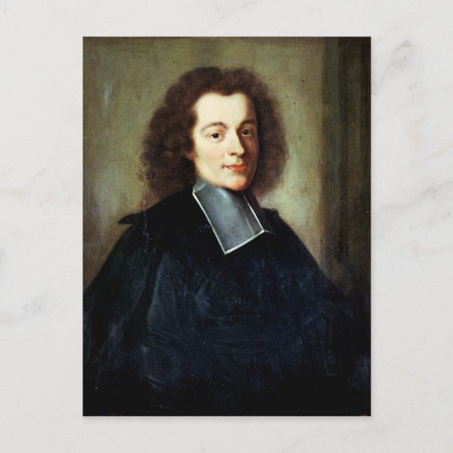 Portrait gilt als junger Mann Voltaire Postkarte (Vorderseite)