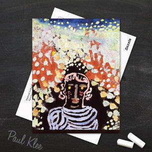 Portrait im Garten Paul Klee Postkarte