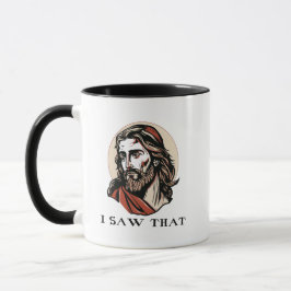 Portrait Jesu mit den Worten "Ich habe diese" Tass Tasse