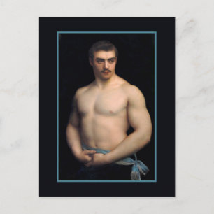 Portrait Maurice Deriaz von Courtois Postkarte