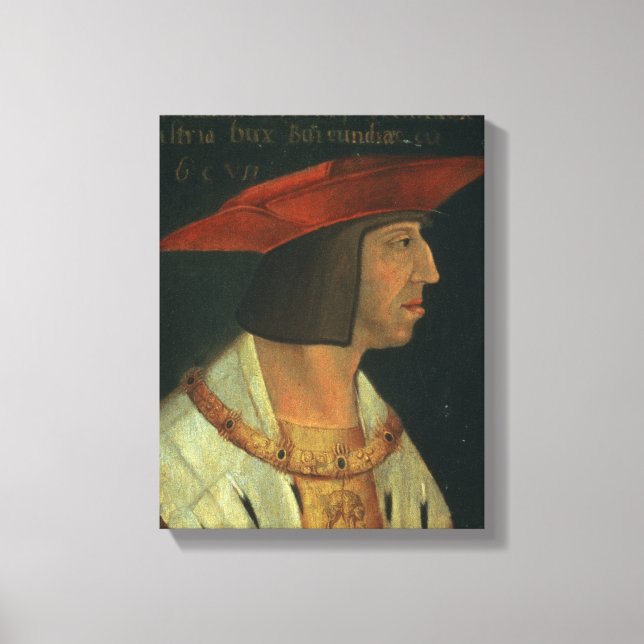 Portrait Maximillian I Leinwanddruck (Vorderseite)