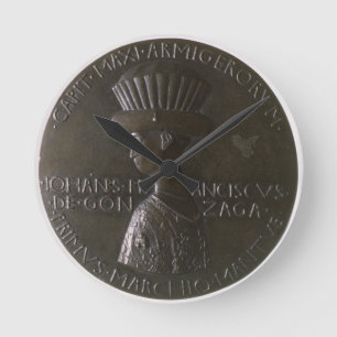 Portrait medal depicting Gianfrancesco Gonzaga (13 Runde Wanduhr