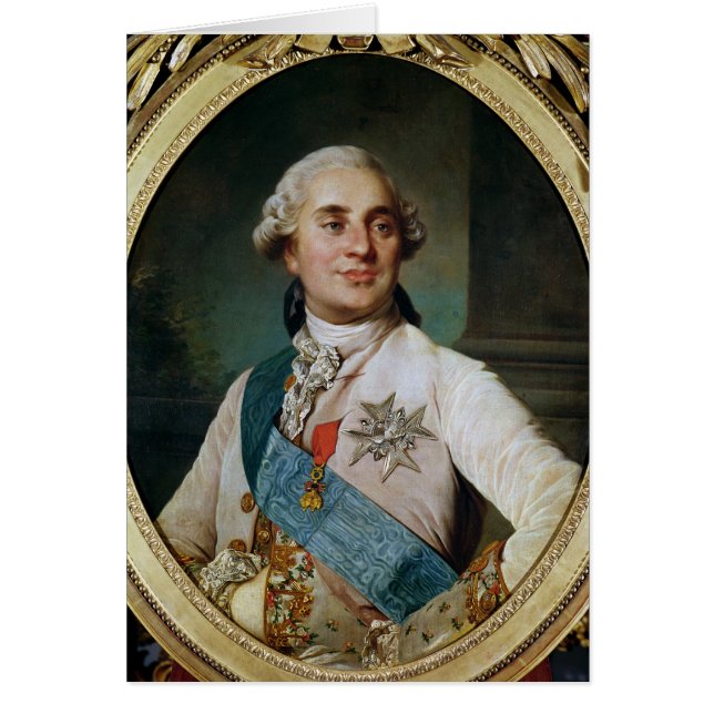 Portrait Medallion von Louis XVI 1775 (Vorne)