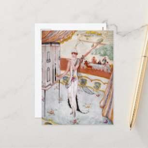 Portrait meiner Schwester, Carrie W. Stettheimer Feiertagspostkarte