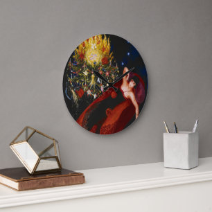 Portrait meiner Schwester, Ettie Stettheimer Große Wanduhr