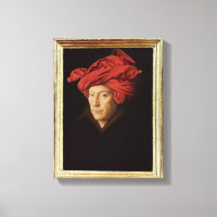 Portrait of a Man, 1433 (Öl auf Eiche) (siehe auch