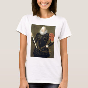 Portrait of a Man, 1593 (Öl auf Tafel) T-Shirt