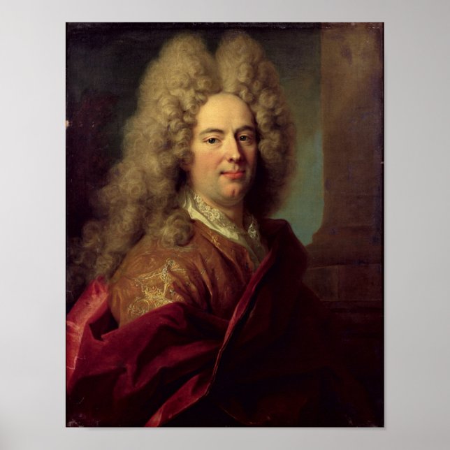 Portrait of a Man, c.1715 Poster (Vorne)