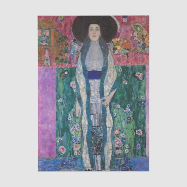 Portrait of Adele Bloch Bauer, Gustav Klimt Seidenpapier (Vorderseite)