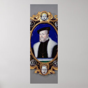 Portrait of Anne, First Duke of Montmorency Poster