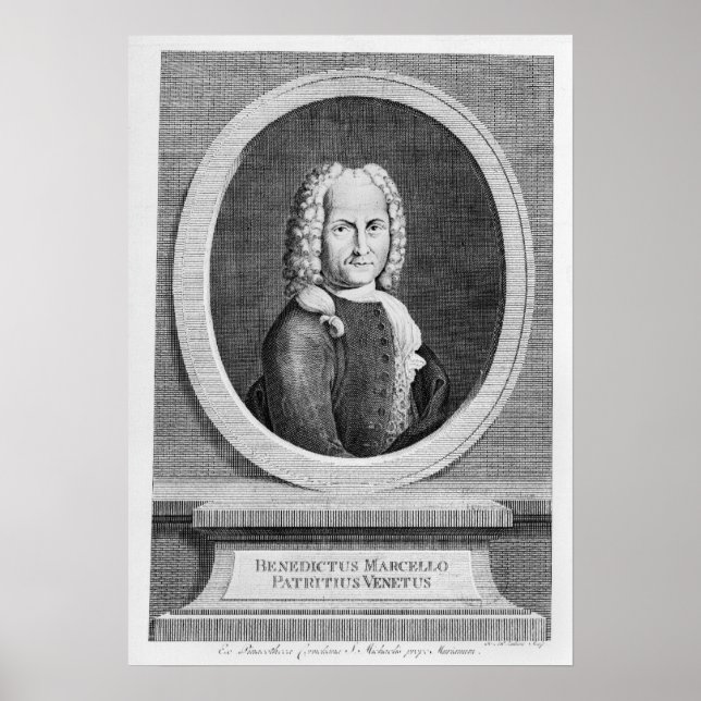 Portrait of Benedetto Poster (Vorne)