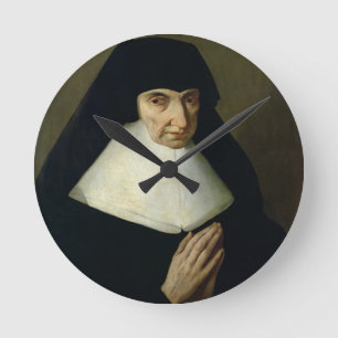 Portrait of Catherine de Montholon, founder of the Runde Wanduhr