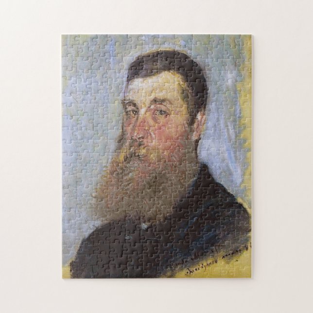 Portrait of English Painter Bordighera Monet Puzzle (Vertikal)