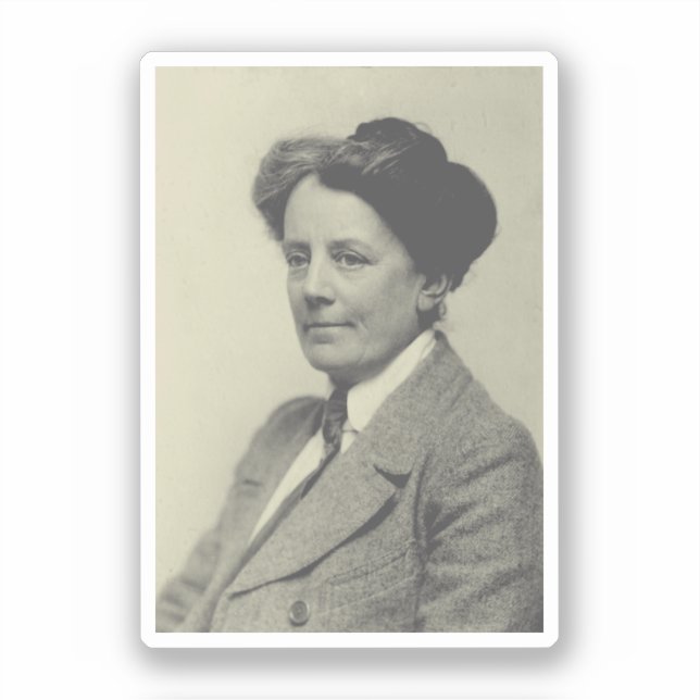 Portrait of Ethel Smyth (1922) Aufkleber (Vorderseite)