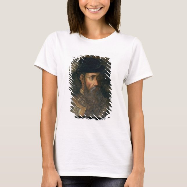 Portrait of Francisco Pizarro (c.1478-1541) Spanis T-Shirt (Vorderseite)