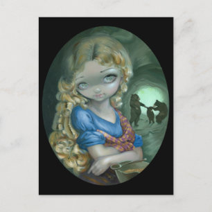 "Portrait of Goldilocks" Postkarte