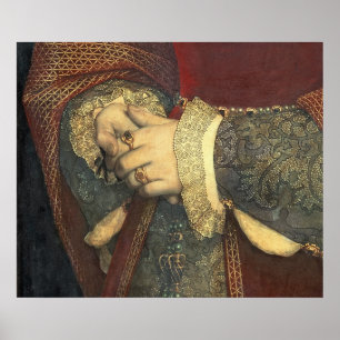 Portrait of Jane Seymour, 1536 Poster