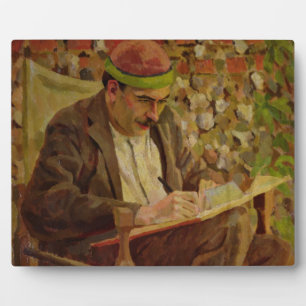Portrait of John Maynard Keynes (1883-1946) (oil o Fotoplatte