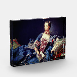 Portrait of Madame de Pompadour – Francois Boucher Fotoblock