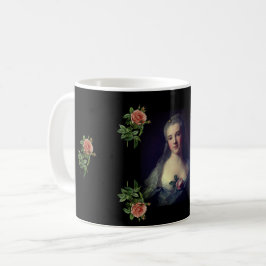Portrait of Manon Balletti Jean-Marc Nattier roses Kaffeetasse