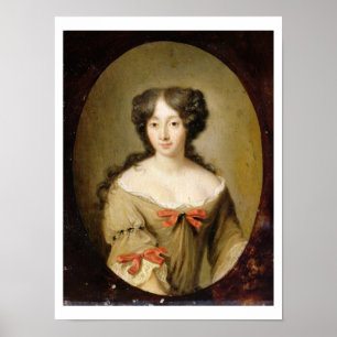 Portrait of Marie-Anne Mancini (1646-1714) c.1670 Poster