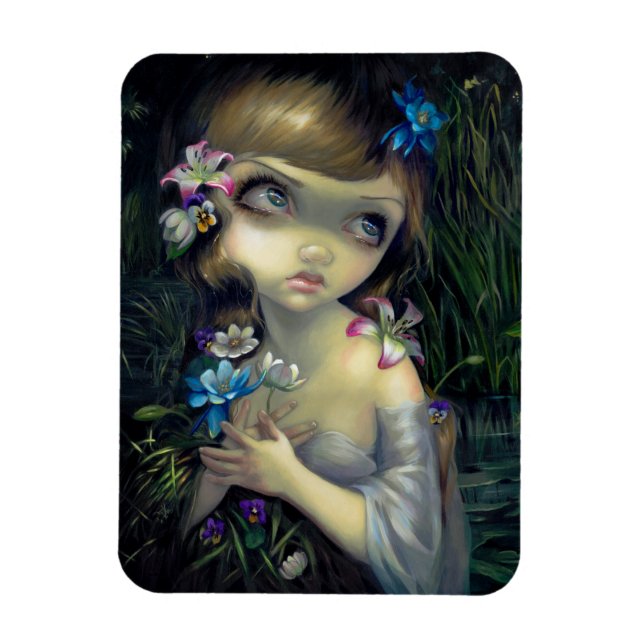 "Portrait of Ophelia" Magnet (Vertikal)