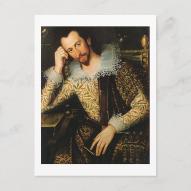 Portrait of Peter Saltonstall Kunstvoll wandern im Postkarte (Vorderseite)