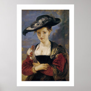 Portrait of Suzanne Fourment Poster