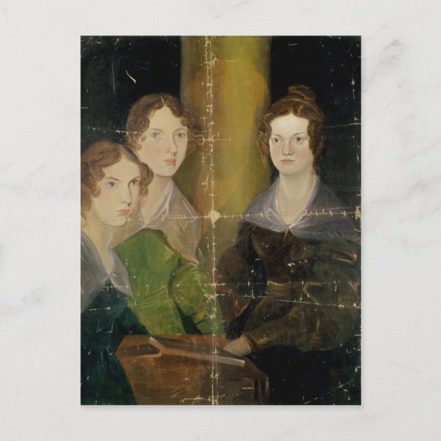 Portrait of the Bronte Sisters, c.1834 Postkarte (Vorderseite)