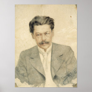 Portrait of the composer Anton Arensky Poster
