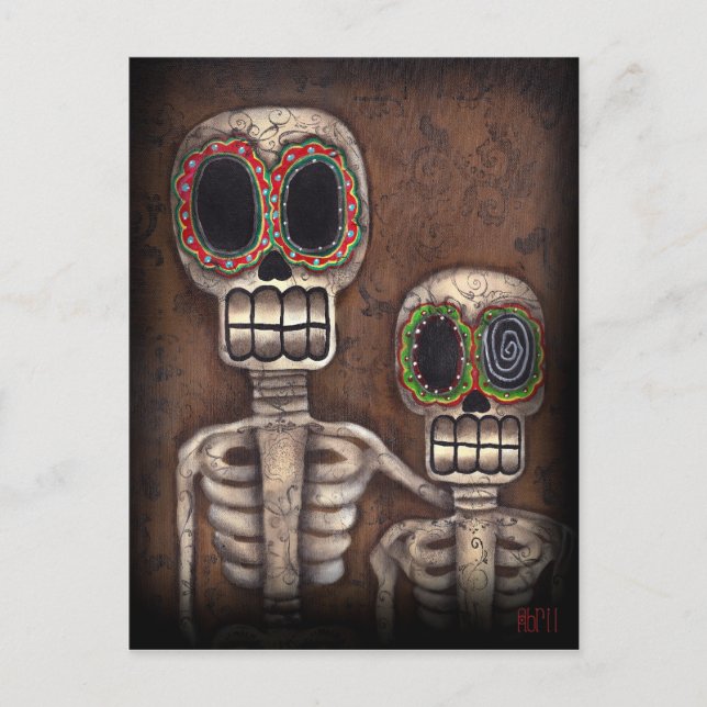 Portrait-Postkarte Postkarte (Vorderseite)