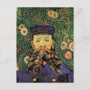 Portrait Postman Joseph Roulin Van Gogh Fine Art Postkarte