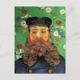 Portrait Postman Joseph Roulin Van Gogh Fine Art Postkarte