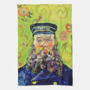 Portrait Postman Joseph Roulin Vincent van Gogh Handtuch