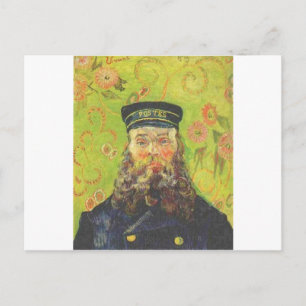 Portrait Postman Joseph Roulin - Vincent van Gogh Postkarte