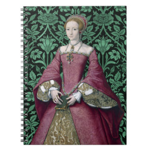 Portrait Prinzessin Elizabeth Tudor, Königin Notizblock
