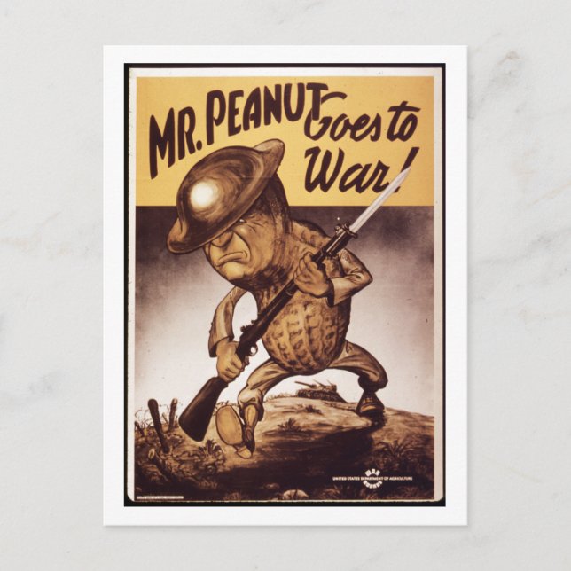 Portrait_Propaganda-Poster Postkarte (Vorderseite)