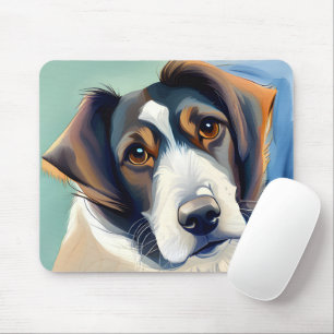 Portrait Sketch Painting Mousepad