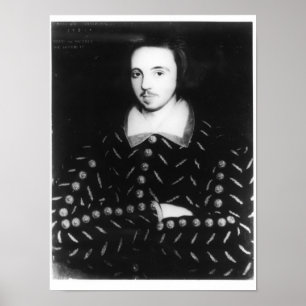 Portrait soll Christopher Marlowe sein Poster