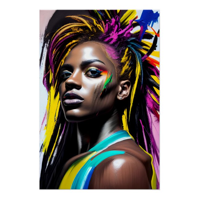 Portrait surreal poster (Vorderseite)