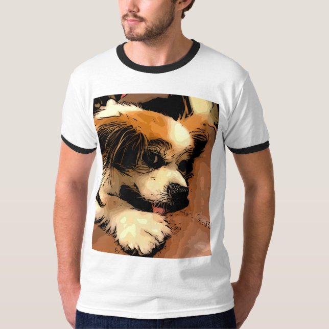 Portrait-T - Shirt (Vorderseite)