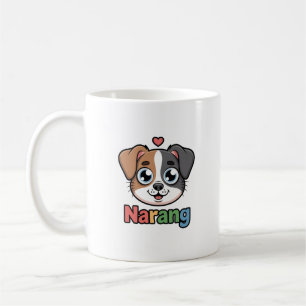 Portrait Tasse für Haustiere - Blumenkronen