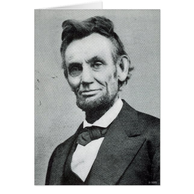 Portrait von Abe Lincoln 1 (Vorne)