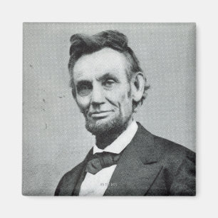 Portrait von Abe Lincoln 1 Magnet