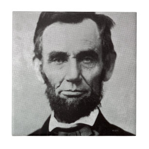 Portrait von Abe Lincoln 2 Fliese