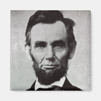 Portrait von Abe Lincoln 2 Magnet