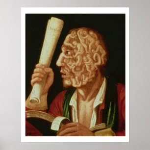 Portrait von Adam (Öl) Poster